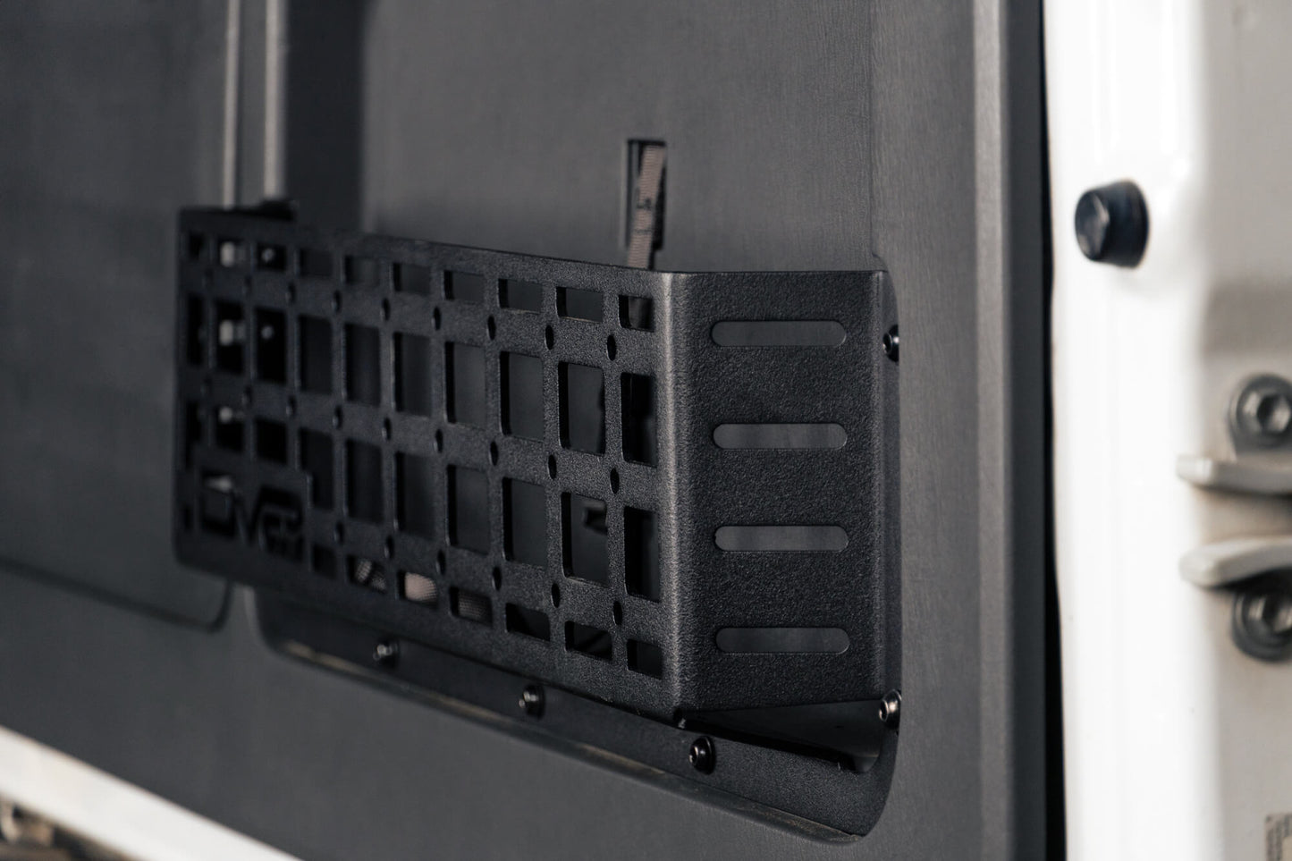 Rugged steel design to replace the flimsy factory net (saggy sack syndrome). by DV8 Offroad
