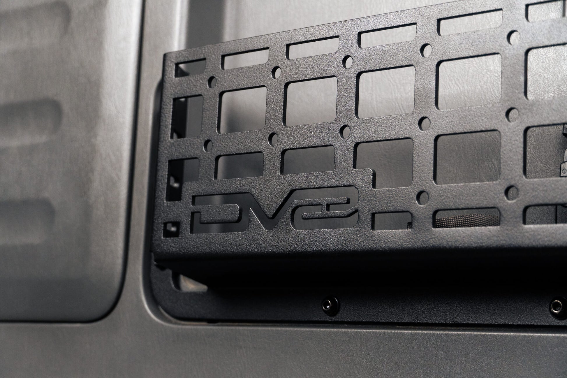 Rugged steel design to replace the flimsy factory net (saggy sack syndrome). by DV8 Offroad