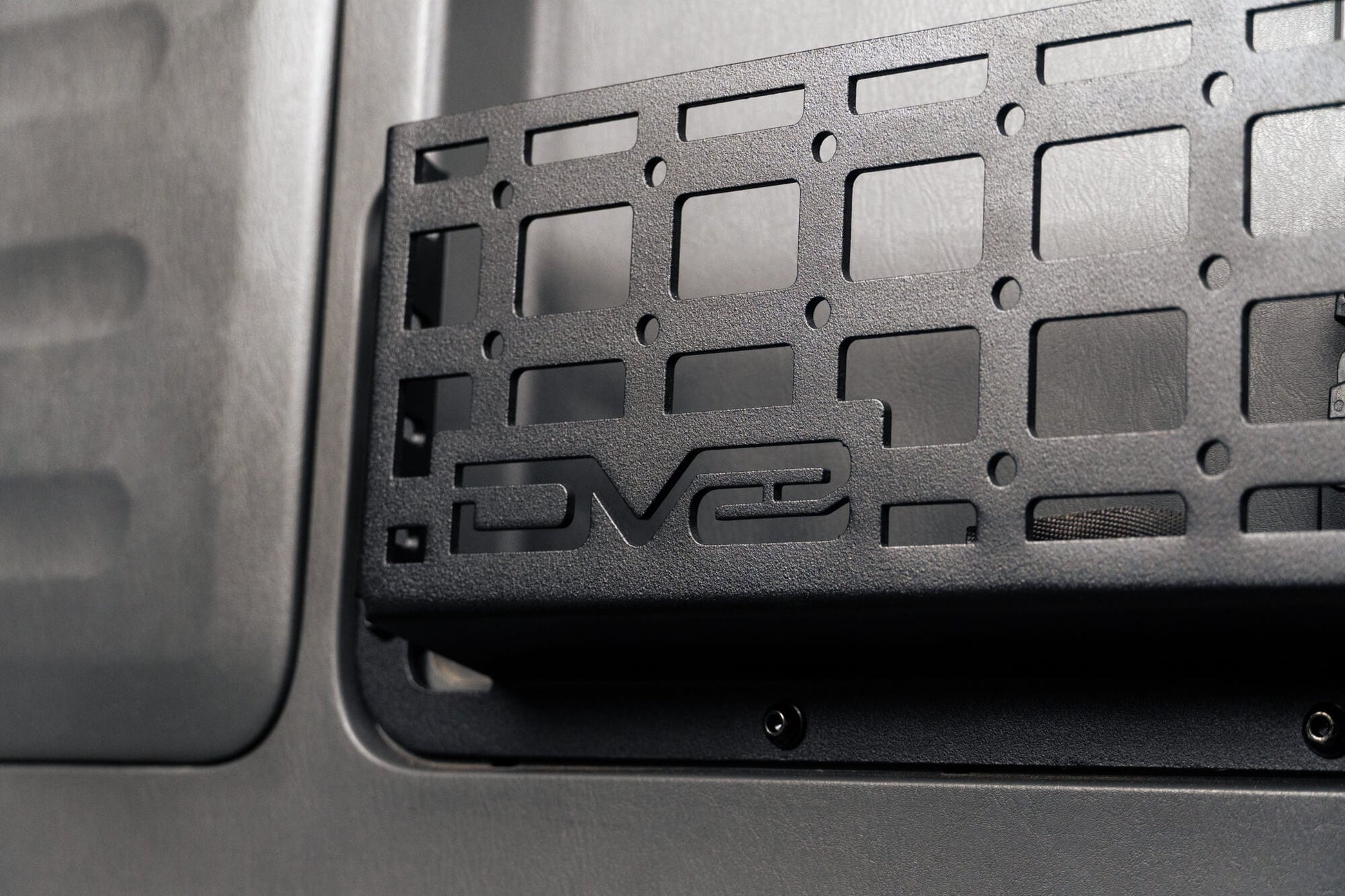 Rugged steel design to replace the flimsy factory net (saggy sack syndrome). by DV8 Offroad