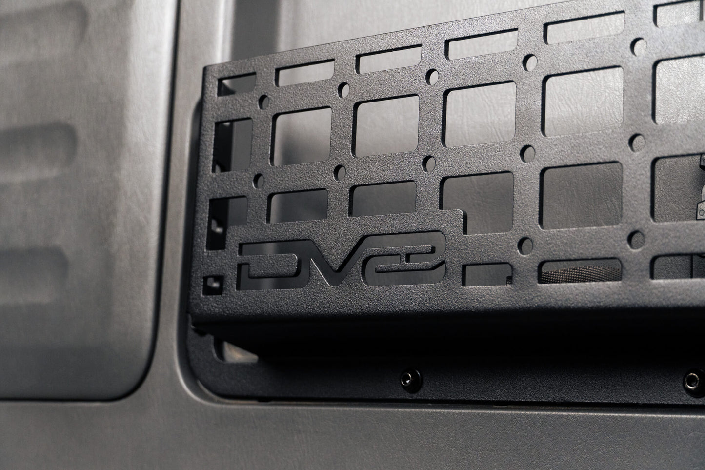 Rugged steel design to replace the flimsy factory net (saggy sack syndrome). by DV8 Offroad