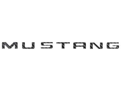 Bumper Letter Inserts Fits 1999-2004 Ford Mustang by Tufskinz.com