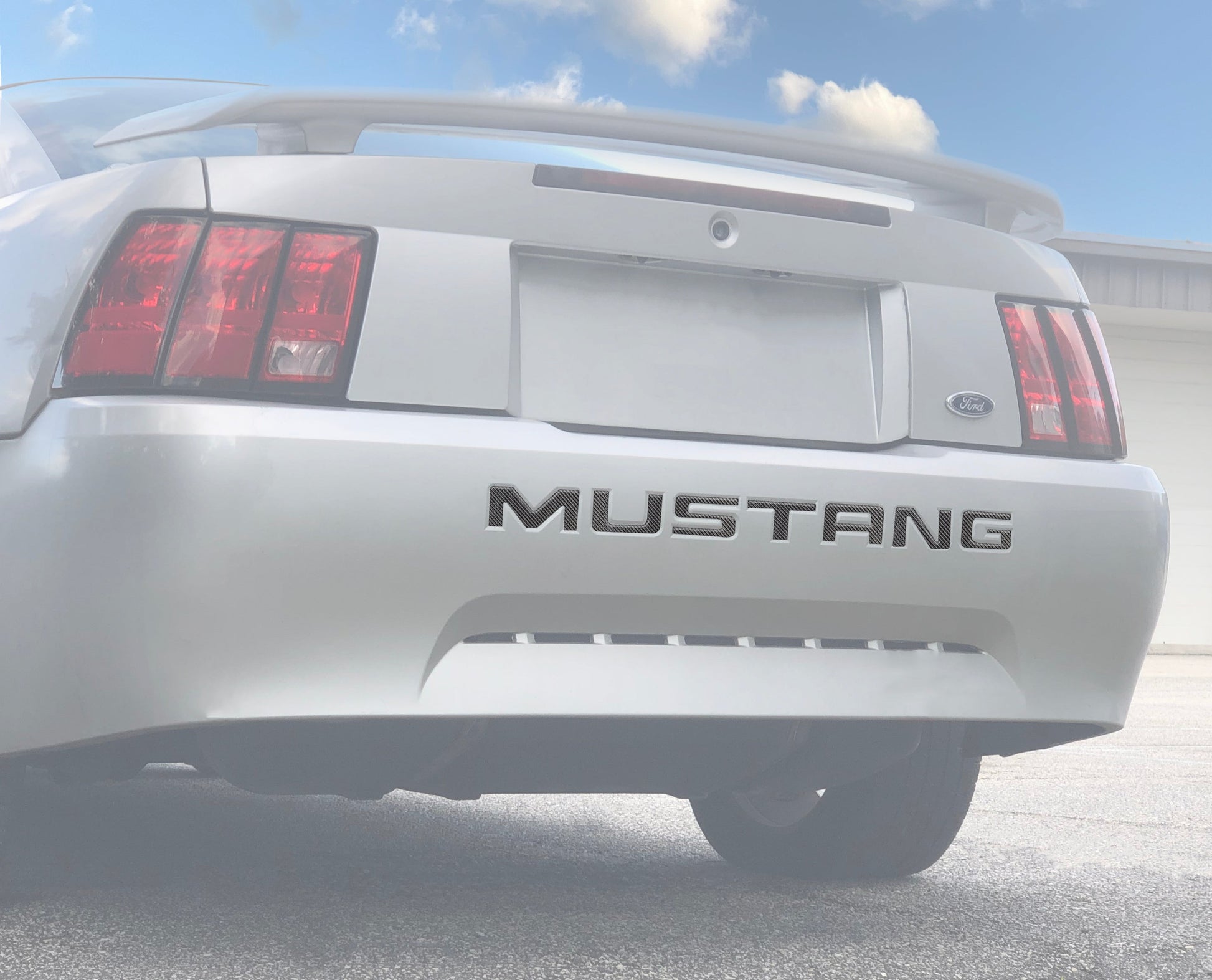 Bumper Letter Inserts Fits 1999-2004 Ford Mustang by Tufskinz.com