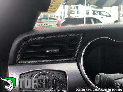 Driver/Passenger Side Air Vent Accent Trim Fits 2015-2023 Ford Mustang by Tufskinz.com