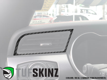Driver/Passenger Side Air Vent Accent Trim Fits 2015-2023 Ford Mustang by Tufskinz.com