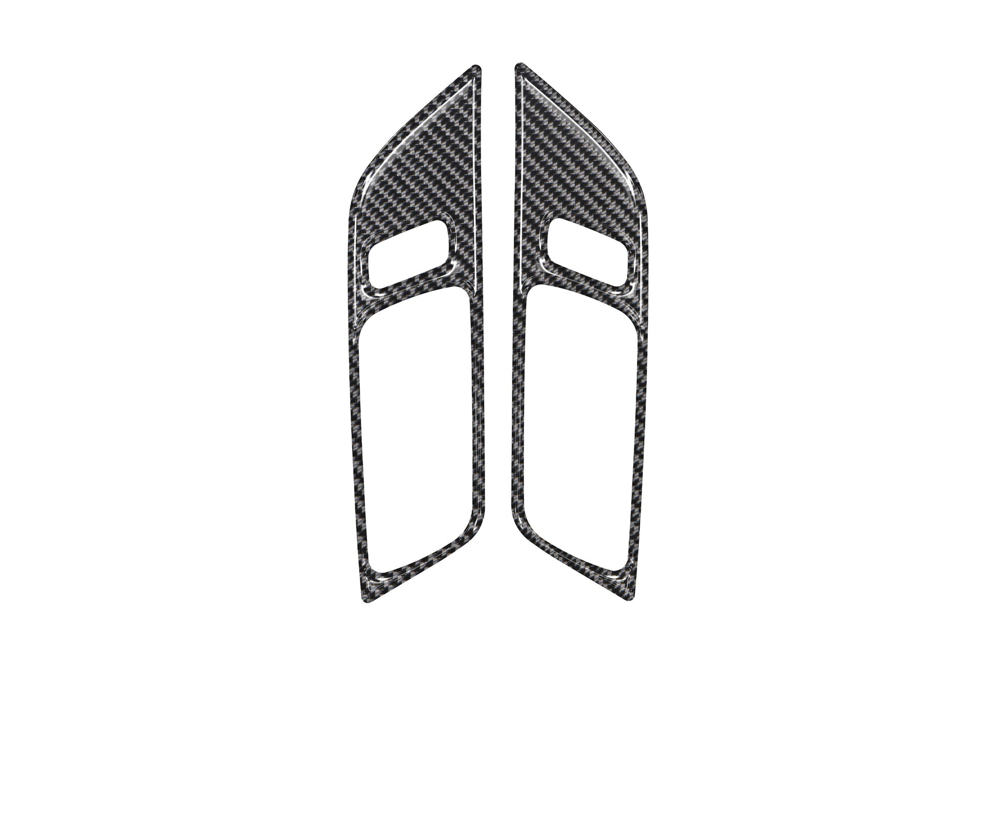 Door Handle Surround Accents Fits 2015-2023 Ford Mustang by Tufskinz.com