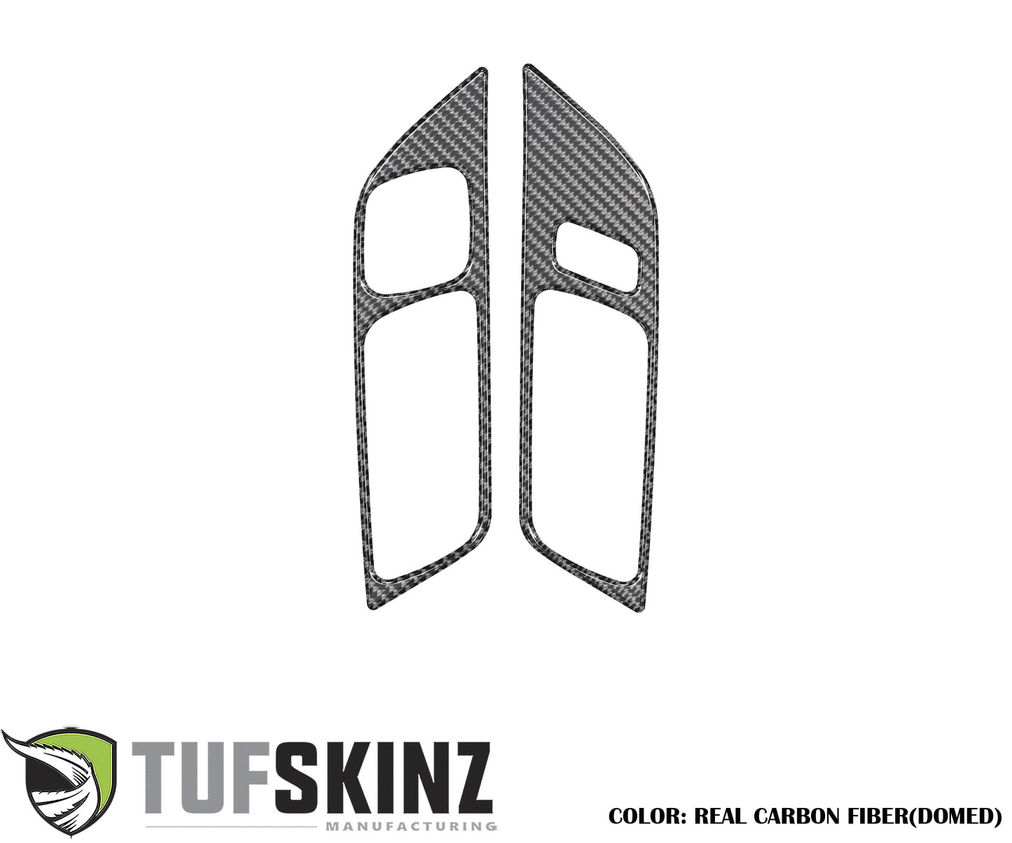 Door Handle Surround Accents Fits 2015-2023 Ford Mustang by Tufskinz.com