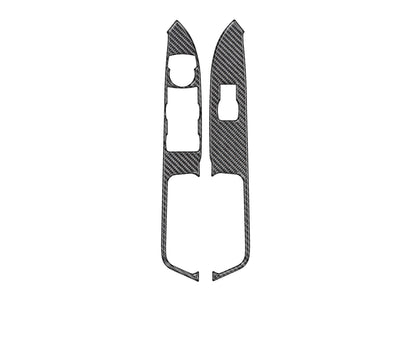 Door Switch Panel Accent Trim Fits 2015-2023 Ford Mustang by Tufskinz.com