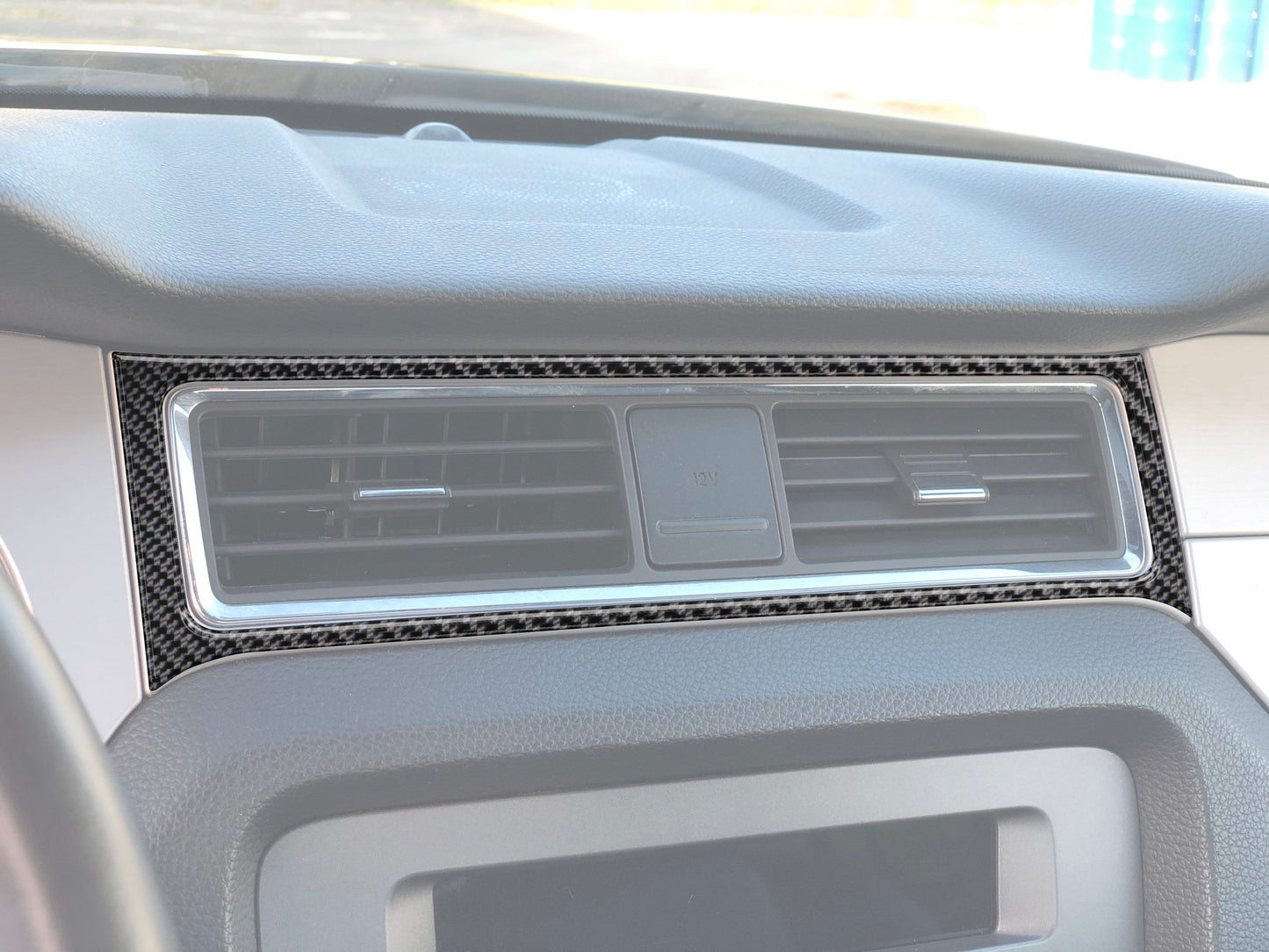 Middle Air Vent Accent Fits 2010-2014 Ford Mustang by Tufskinz.com