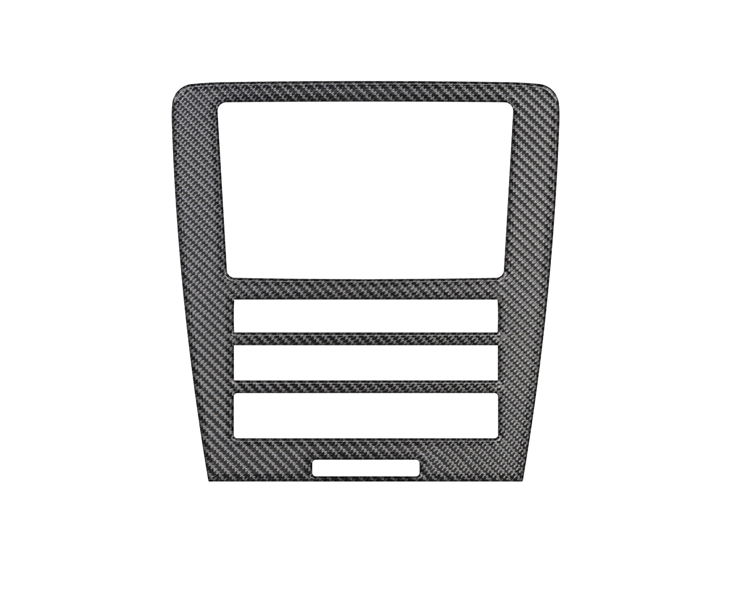 Radio Display Accent Trim Fits 2010-2014 Ford Mustang by Tufskinz.com