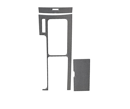 Center Console Shifter Accents Fits 2010-2014 Ford Mustang by Tufskinz.com