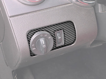 Head Light Switch Accent Fits 2005-2009 Ford Mustang by Tufskinz.com