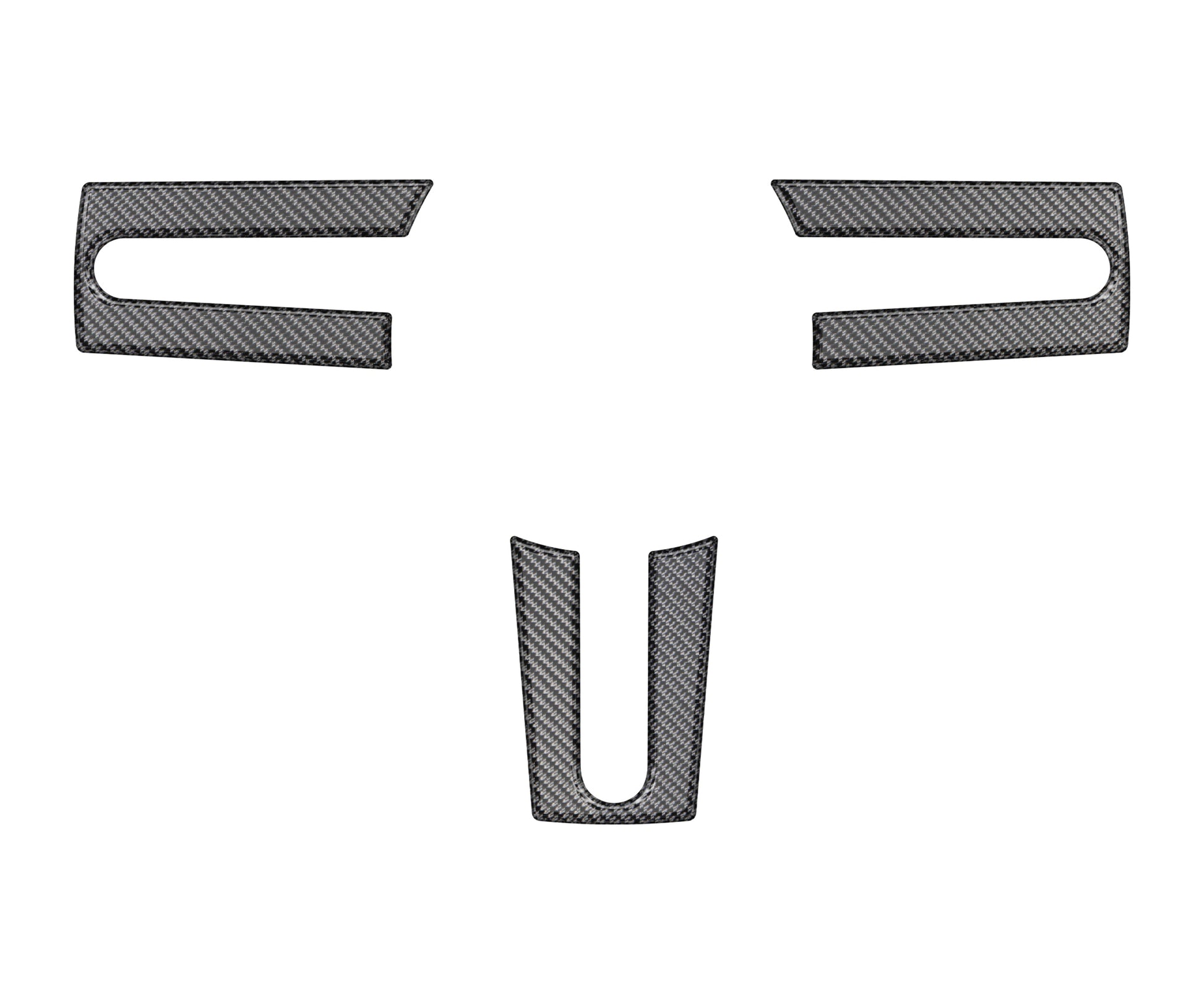 Steering Wheel Accents Fits 2005-2009 Ford Mustang by Tufskinz.com