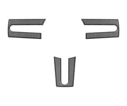 Steering Wheel Accents Fits 2005-2009 Ford Mustang by Tufskinz.com