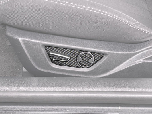 Seat Control Accent Trim Fits 2015-2023 Ford Mustang by Tufskinz.com