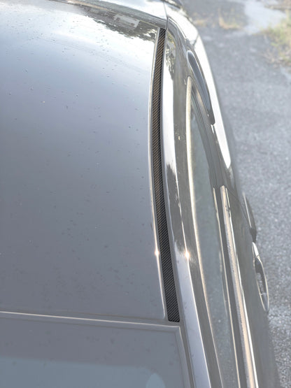 Roof Moulding Accent Trim Fits 2010-2014 Ford Mustang by Tufskinz.com