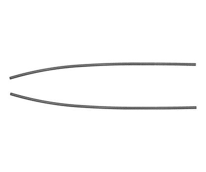 Roof Moulding Accent Trim Fits 2010-2014 Ford Mustang by Tufskinz.com