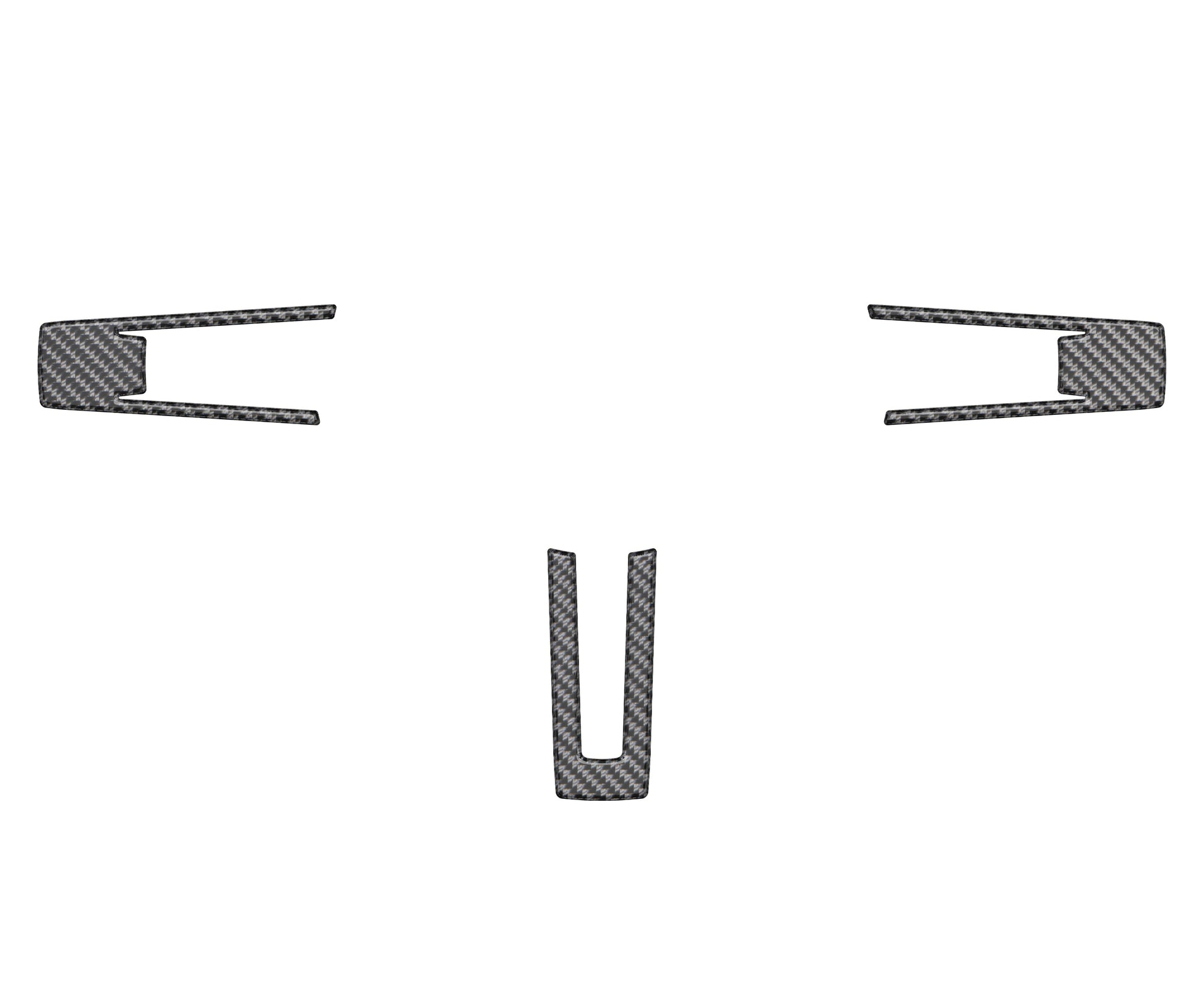 Steering Wheel Accent Trim Fits 2010-2014 Ford Mustang by Tufskinz.com