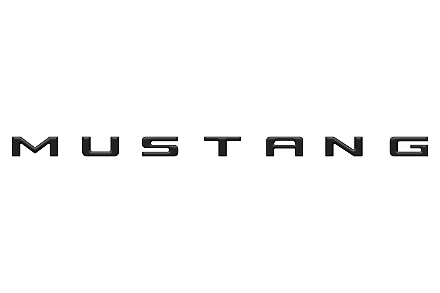 Engine Bay Letter Inserts Fits 2024-2026 Ford Mustang by Tufskinz.com