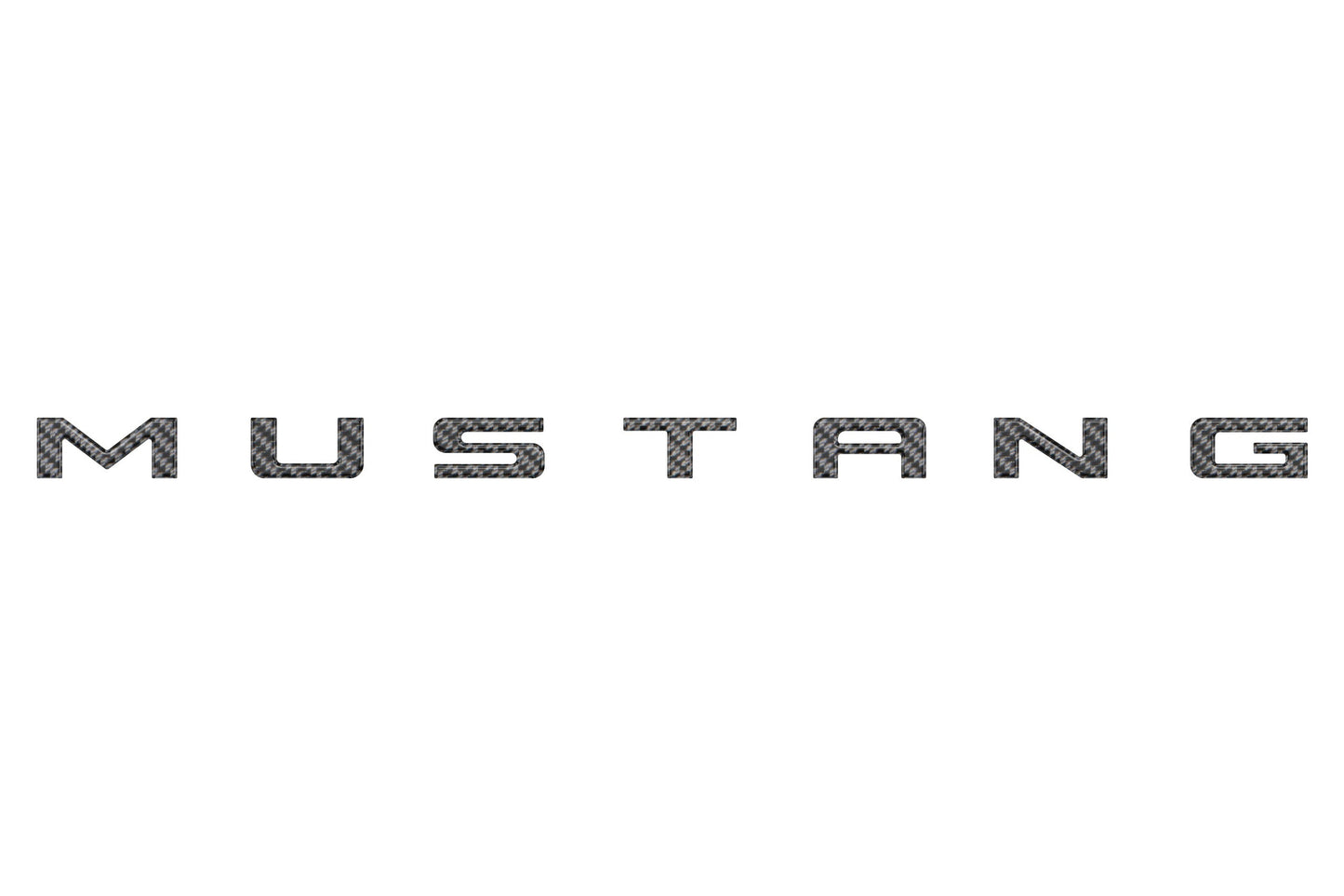 Engine Bay Letter Inserts Fits 2024-2026 Ford Mustang by Tufskinz.com