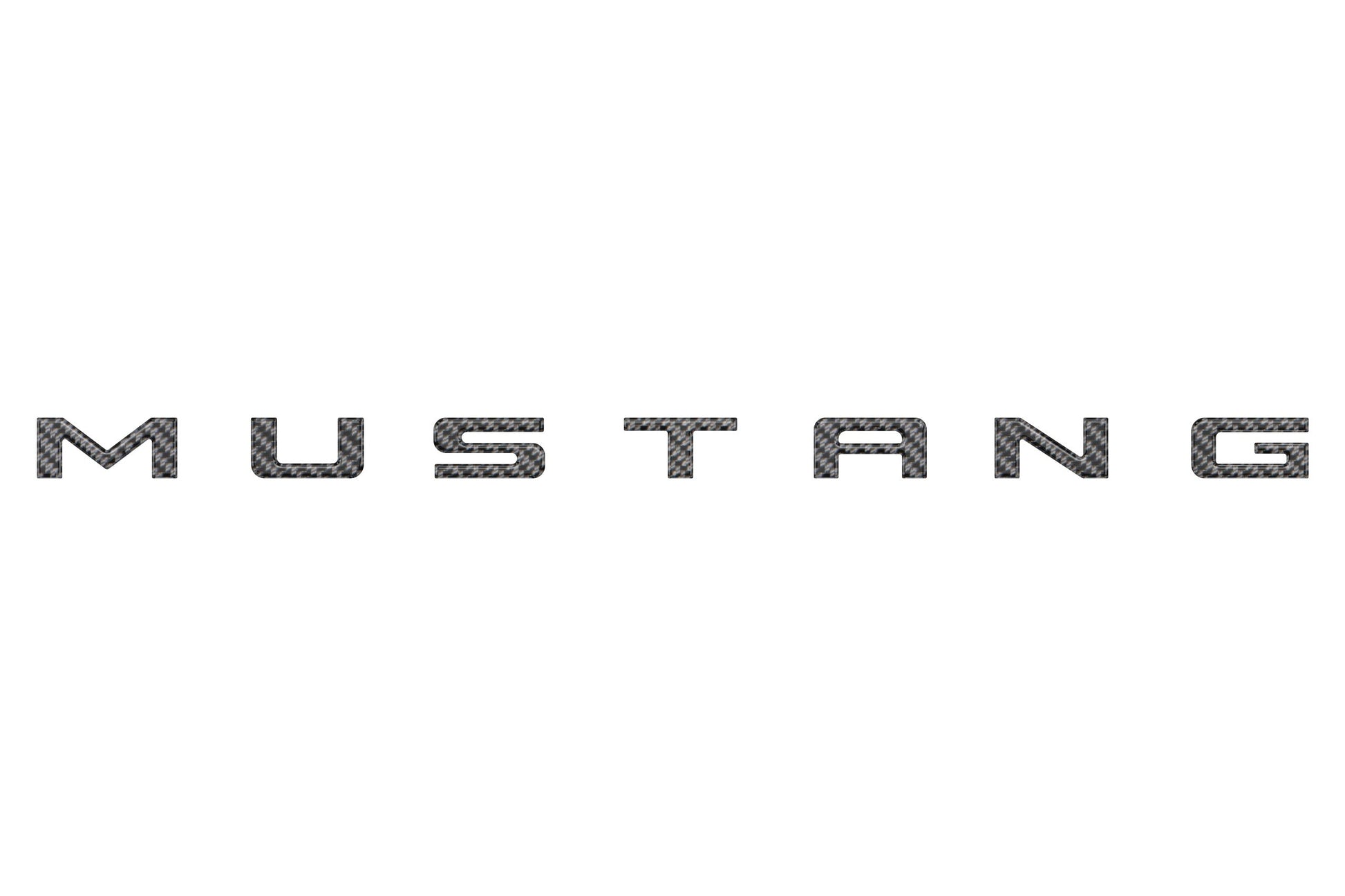 Engine Bay Letter Inserts Fits 2024-2026 Ford Mustang by Tufskinz.com