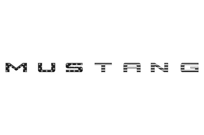 Engine Bay Letter Inserts Fits 2024-2026 Ford Mustang by Tufskinz.com