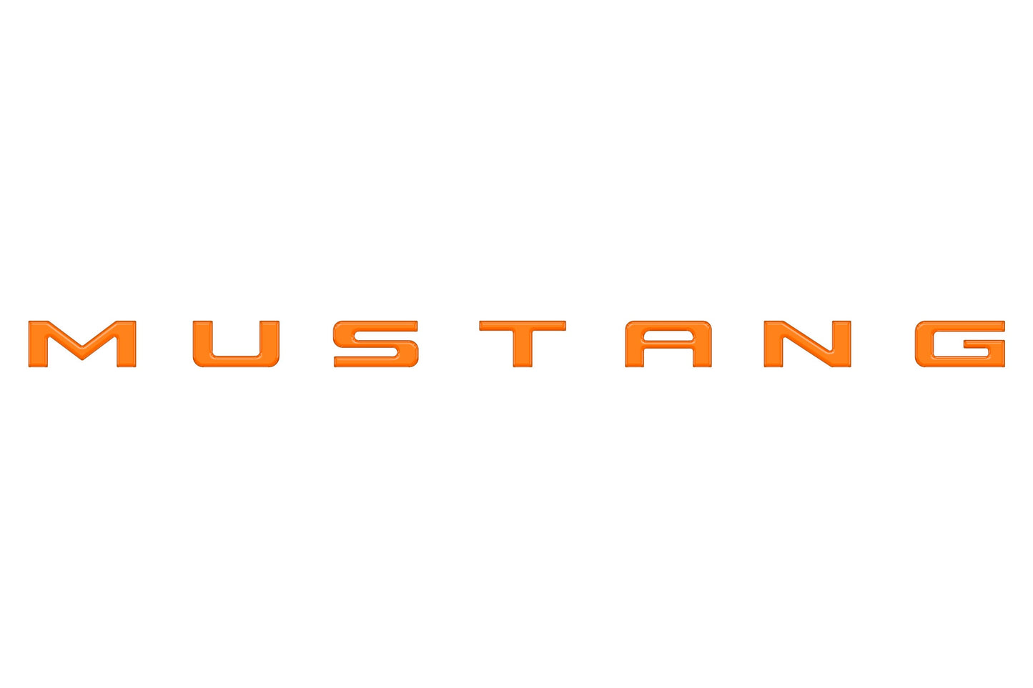 Engine Bay Letter Inserts Fits 2024-2026 Ford Mustang by Tufskinz.com