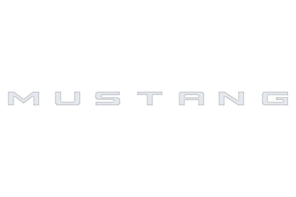 Engine Bay Letter Inserts Fits 2024-2026 Ford Mustang by Tufskinz.com