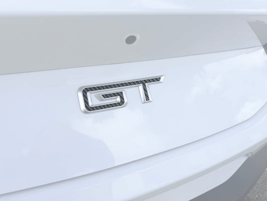 Rear GT Emblem Inserts Fits 2024-2026 Ford Mustang by Tufskinz.com