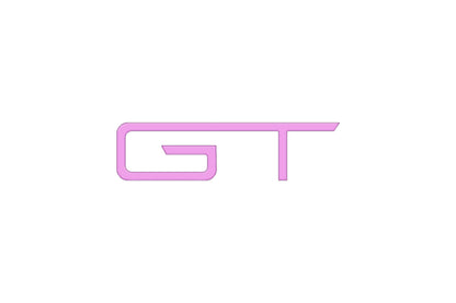 Rear GT Emblem Inserts Fits 2024-2026 Ford Mustang by Tufskinz.com