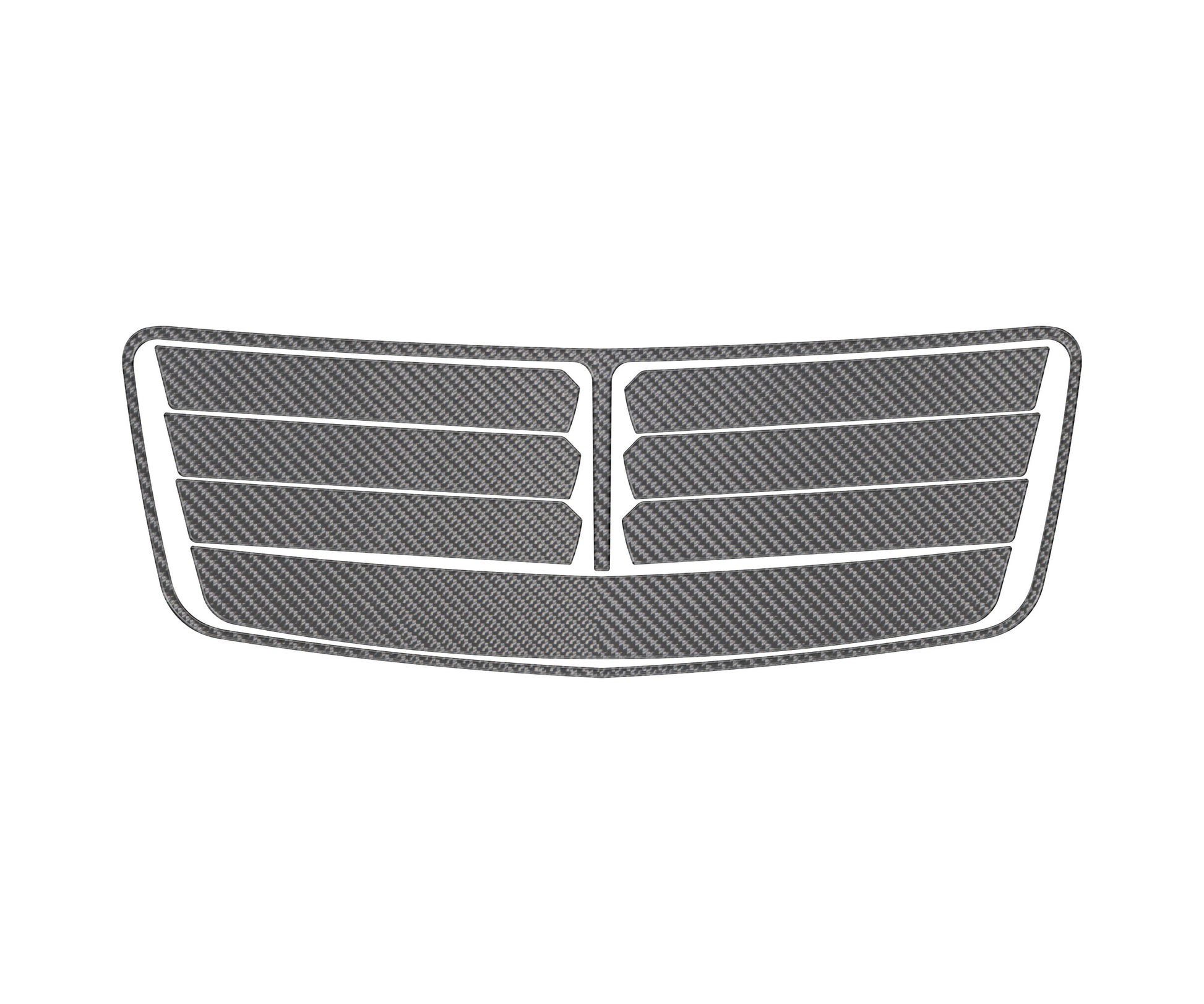 Hood Vent Accent Trim Fits 2024-2026 Ford Mustang by Tufskinz.com
