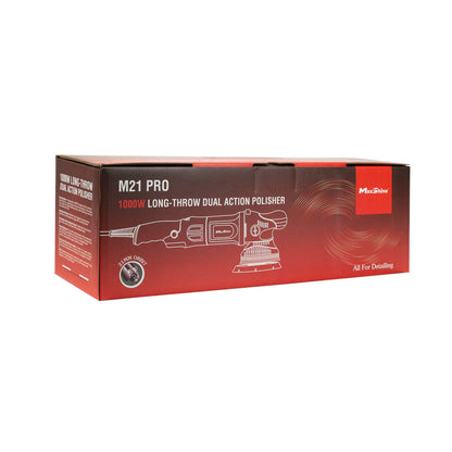 Random Orbital Polisher | M21 Pro - 6in Plate, 21mm Throw, 1000W by MaxshineUSA