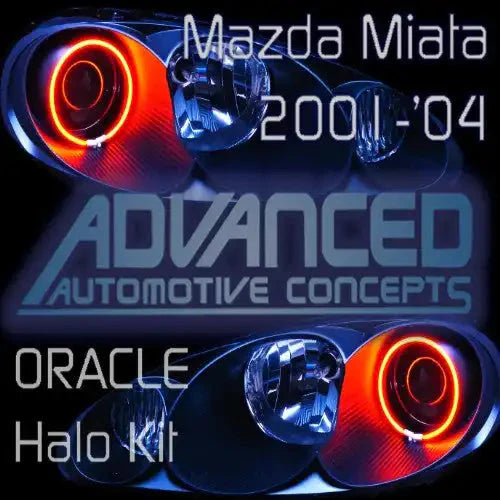ORACLE Lighting 2001-2005 Mazda Miata LED Headlight Halo Kit by ORACLE Lighting