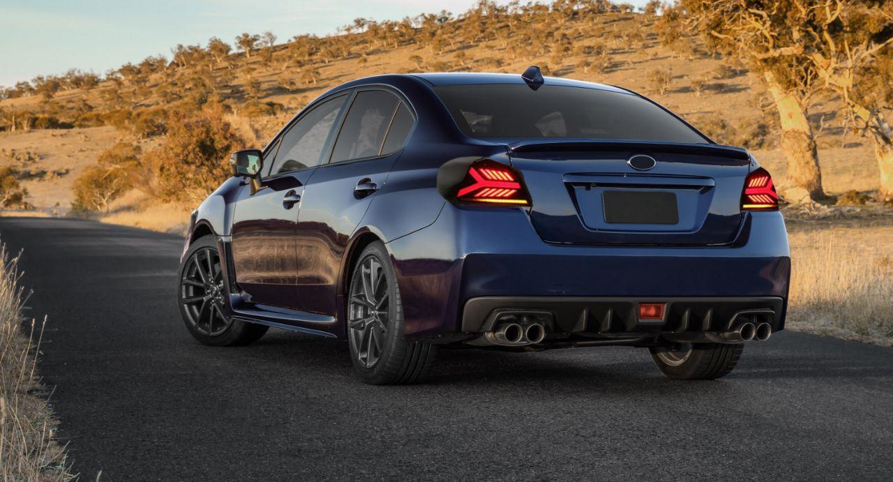OLM Y-Spec LED Taillights (Smoke Lens Red Optic) - 2015-2021 WRX / STI by OLM
