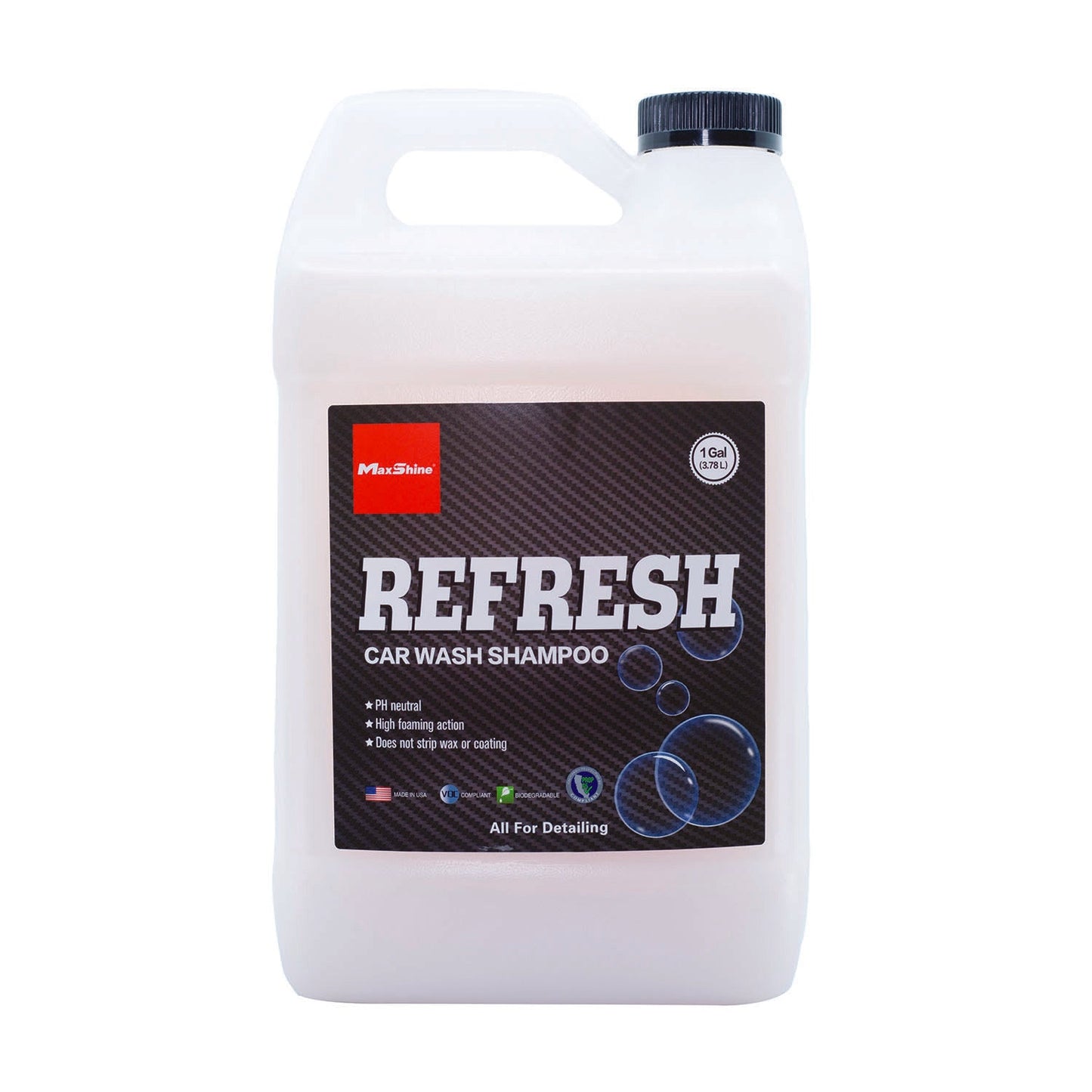 Refresh Car Wash Shampoo - 16oz, 1gal by MaxshineUSA