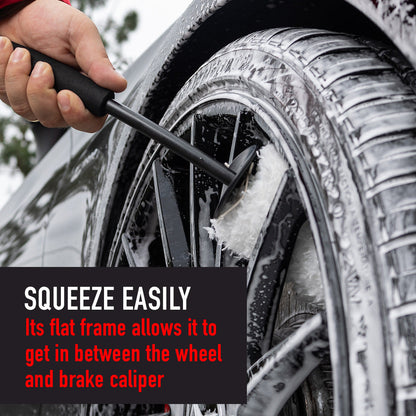 Microfiber Soft Wheel Brush with Replaceable Cover by MaxshineUSA