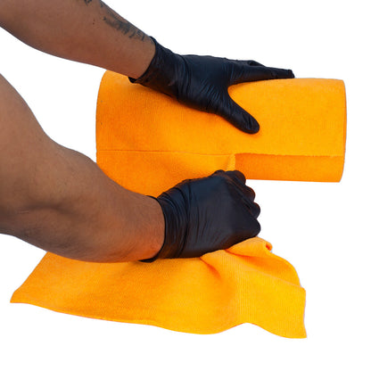 260GSM Microfiber Tear-Away Towel Roll - 30 Sheets/Roll by MaxshineUSA