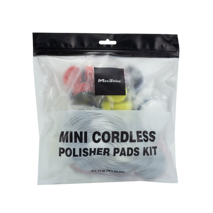 Mini Cordless Polishing Pads Kit by MaxshineUSA