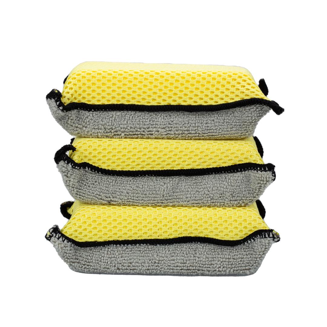 Multipurpose Microfiber Wax Applicator Pad by MaxshineUSA