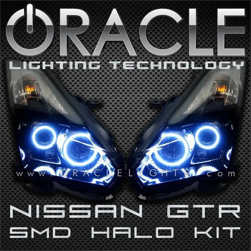 ORACLE Lighting 2009-2013 Nissan GTR LED Headlight Halo Kit by ORACLE Lighting