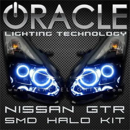 ORACLE Lighting 2009-2013 Nissan GTR LED Headlight Halo Kit by ORACLE Lighting