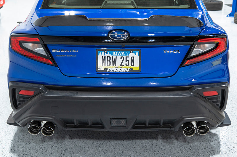 OLM S Style Matte Black Rear Spats - 2022+ WRX by OLM