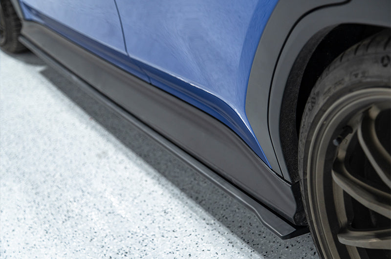 OLM S Style Matte Black Side Skirts - 2022+ WRX by OLM