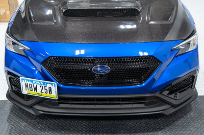OLM S Style Matte Black Front Lip - 2022+ WRX by OLM