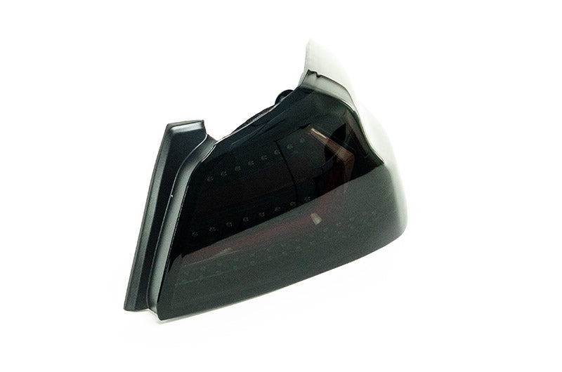 OLM Evolution Tail Lights (Smoked Lens, Black Base, Red Bar) - 2015-2021 WRX / STI by MYX Automotive