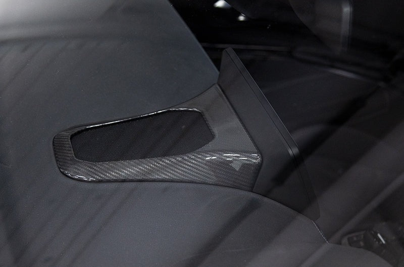 OLM LE Carbon Fiber Center Speaker Cover - 2020 Supra by OLM