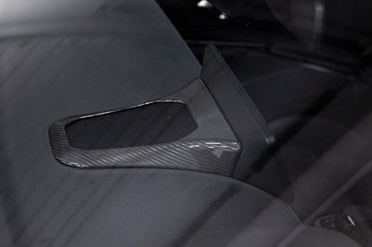 OLM LE Carbon Fiber Center Speaker Cover - 2020 Supra by OLM