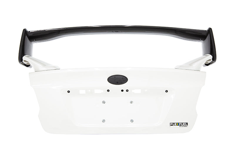 OLM STI Style Carbon Fiber/Gloss Black Spoiler w/o bases - 2015+ WRX / STI by MYX Automotive