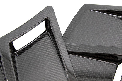 OLM S207 Style Carbon Fiber Bumper Vent Inserts - 2015-2021 WRX / STI by OLM