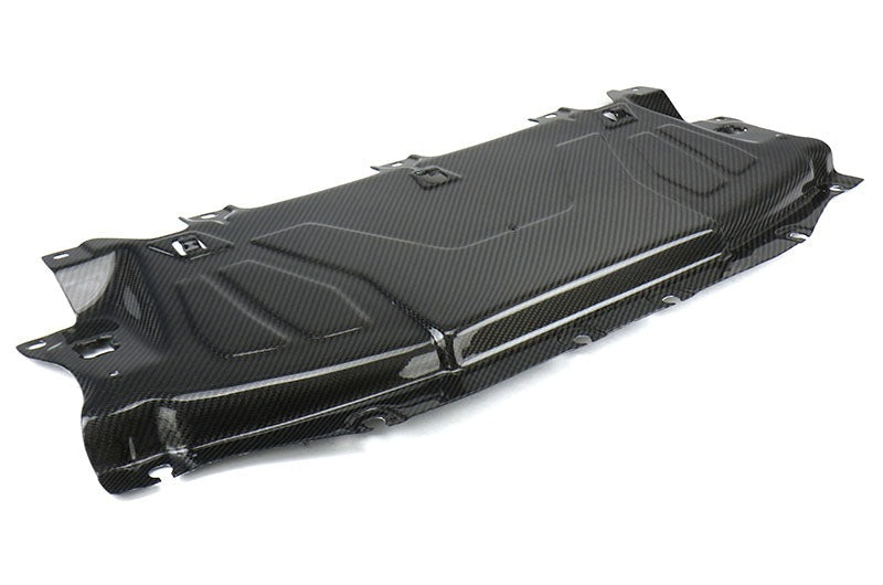 OLM Carbon Fiber Radiator Cooling Plate - 2020 Supra by OLM