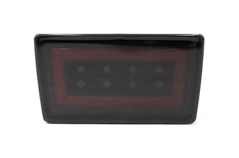 OLM F1 NB+R V2 (Smoke Lens, Gloss Black Base, Red Bar) - 2022 WRX by OLM
